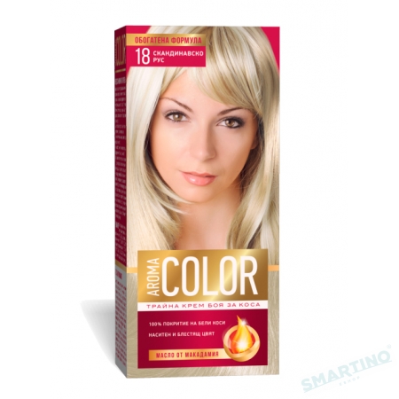 Краска для волос AROMA Color 19 (платиновый блонд) 45 мл