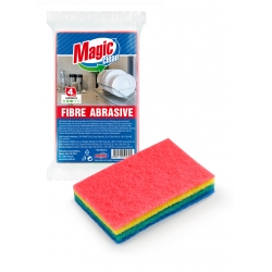 Laveta Magic Clean fibra abraziva 4buc/set