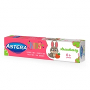 Pasta de dinti ASTERA KIDS Strawberry 50ml 0-4 ani
