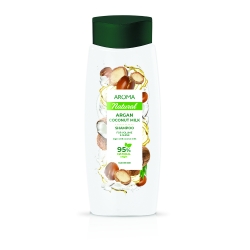 Șampon pentru păr AROMA NATURAL Argan și cocos 400 ml