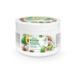 Mască de păr AROMA NATURAL Avocado și lapte de cocos 450 ml