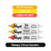Set Servetele umede de buzunar SLEEPY 3x15buc Citrus Garden