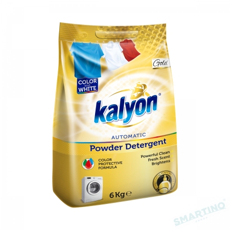 KALYON Detergent praf rufe 6kg Automat Color&White Gold