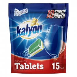 Таблетки для посудомоечной машины KALYON 15шт 300гр