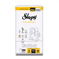 Chilotel Sleepy Extra Daily Activity 4 Maxi, 7-14kg, 48bucati