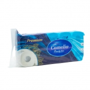 Hirtie igienica CAMELIA 10 role,3 straturi, 161 foi Premium
