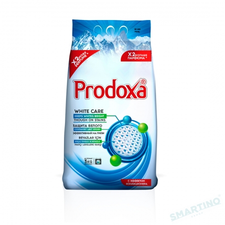 Detergent praf rufe 3kg PRODOXA White